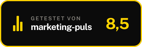KlickTipp: 8,5 von 10 bei marketing-puls